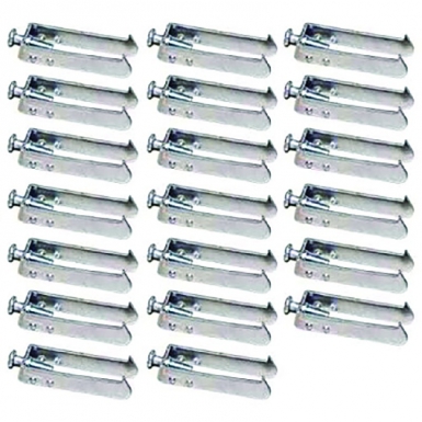 Conjunto de 20 garras + parafuso padrão. Ferramentas profissionais para resultados excepcionais. Angola-Materiais.shop.
