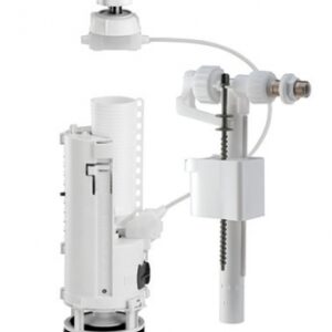 Mecanismo de caça "Optima 50" + Faucet "Compact 95L" - volume duplo ajustável - Adapta. UNIVERSO.. A revolução dos materiais de construção está aqui. Angola-Materiais.shop.