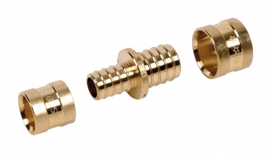 Livra de títulos de latão reduzida - Ø Tubo 16-12. Construção moderna, materiais de vanguarda. Angola-Materiais.shop.