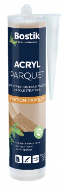 MASTIC ACRYL Parquet - Junta de acabamento - Carvão transparente - Carrinho. 310 ml. Angola-Materiais.shop: Tecnologia, qualidade e inovação em materiais de construção.
