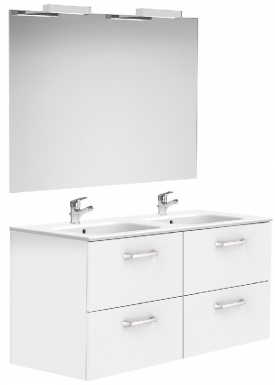 Móveis Adele 120 cm (H 74 cm / P 45 cm) - 4 gavetas - Branco (pés opcionais). Profissionais da construção escolhem Angola-Materiais.shop. Porque a qualidade faz a diferença.