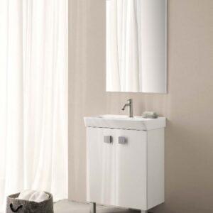 BASSE BASSE BASSE 60 cm (H 55 cm / p 46 cm) - 2 gavetas - branco. Compre materiais hidráulicos e elétricos duráveis na Angola-Materiais.shop. Estamos comprometidos com a excelência.