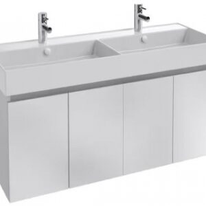 Móveis sob Tolbiac Vachery White Color 120 cm - 4 portas com fechamento progressivo - Peso: 47,9 kg - Dimensões: 456 x 520 x 1185 mm. Construção inteligente começa aqui. Angola-Materiais.shop, sua fonte confiável de materiais profissionais.