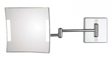 Espelho de luz de LED luminoso LED - H 20 x 20 x 46 cm - Chrome/Chrome Abs Brass. Descubra a excelência em materiais de construção. Angola-Materiais.shop, sua referência em hardware e ferramentas.