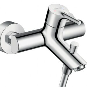 Misturador de banho de parede de talis - acabamento cromado. Precisão, durabilidade e eficiência na Angola-Materiais.shop.