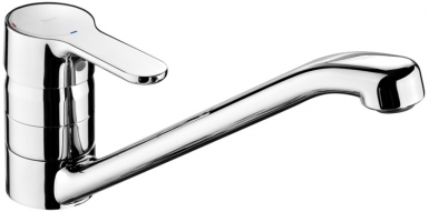 Sink Mixer L20 Mettled Spout - acabamento cromado. Materiais de construção que fazem a diferença. Angola-Materiais.shop, sua escolha inteligente.