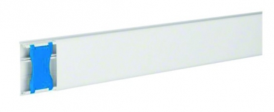 Moldagem 2 Compartimentos + ATA Tampa 12x50 mm PVC branco puro - LG. 2 m. A revolução dos materiais de construção está aqui. Angola-Materiais.shop.