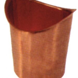 Nascimento cilíndrico Ø 100 para calha de 33 - cobre. Máxima qualidade, mínimo esforço. Angola-Materiais.shop simplifica suas compras de materiais de construção.