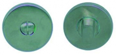 Par de rosetas condenação Ø 53 mm F1 Botão de aço inoxidável brilhante. Qualidade que você pode ver, confiança que você sente. Angola-Materiais.shop.