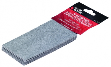 Pacote de 10 suportes de lixamento para areia - acabamento em papel anti -snapping 220gr/m2 - lixamento de madeira, verniz, plástico, pinturas, poliéster - dim. 72 x 123 mm - n ° 120. Entrega rápida e confiável em todas as cidades de Angola. Angola-Materiais.shop, a sua solução completa para materiais de construção.