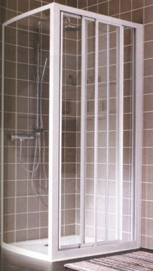 ATOUT 100 - H 1900 WALL - Perfil lacado branco - vidros transparentes de vidro. Descubra a excelência em materiais de construção. Angola-Materiais.shop, sua referência em hardware e ferramentas.