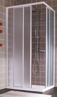 ATOUT 80 - H 1900 WALL - Perfil lacado branco - vidros de vidro transparentes. Entrega rápida e confiável em todas as cidades de Angola. Angola-Materiais.shop, a sua solução completa para materiais de construção.