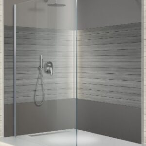 Aberto 2 120 parede - h 2030 (com barra) - Profile de prata brilhante - vidros transparentes de vidro. Angola-Materiais.shop fornece materiais industriais e hardware premium. Confie em nós para todas as suas necessidades de construção.