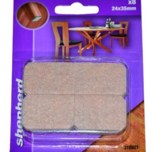 Almofadas de feltro retangulares retangulares brancas 25x35 mm Blister 6 p. A sua loja online para materiais elétricos e de construção é a Angola-Materiais.shop. Garantimos qualidade e acessibilidade.