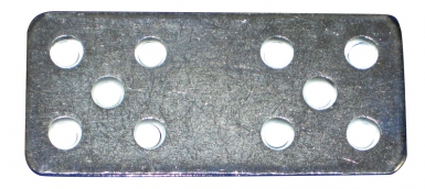 Perna de montagem direita 90x40 mm 6 furos de aço baseados em zinco. Construção eficiente começa com escolhas inteligentes. Escolha Angola-Materiais.shop.