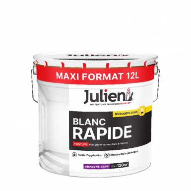 Pintura interior rápida - Branco - Veludo - 12L. Construa com confiança: Angola-Materiais.shop, seu parceiro em materiais de construção de ponta.