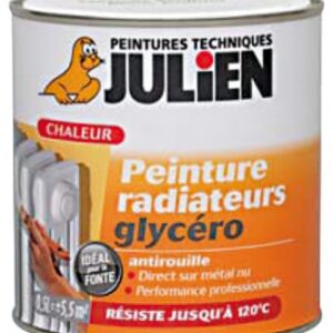 Tinta de radiador de glicero - direto em metal - resistente a 120 ° C - 0,5 L - brilhante - branco. A força dos melhores materiais ao seu alcance. Angola-Materiais.shop.