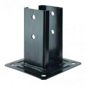 70x70 mm Base quadrada do jardim de 150x150 mm de altura. 152 mm - acabamento preto. Descubra a excelência em materiais de construção. Angola-Materiais.shop, sua referência em hardware e ferramentas.