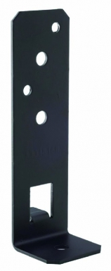 POST AJUSTÁVEL POSTA DE LARGURA PPG60/25PB SOL. 60x55xh.200 mm - acabamento preto. Inovação que constrói futuros. Angola-Materiais.shop.