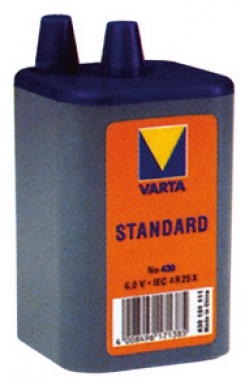 Bateria 4R25 Plástico de mola - 6 V - HXLXP Dimensões: 115x67x67 mm. Sua visão, nossos materiais. Juntos, construímos o futuro. Angola-Materiais.shop.