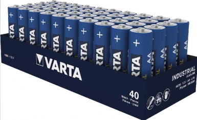 Bateria industrial AA/LR6 (lote das 40 baterias). Sua construção, nossa missão. Angola-Materiais.shop entrega em todo o país.