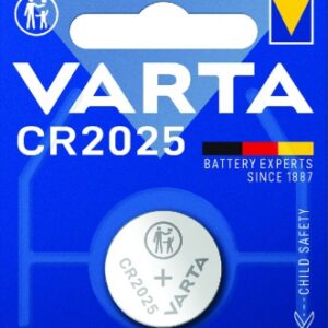 Botão da bateria de lítio CR2025 - 3V. Ø 20 mm th. 2,5 mm Blister X1. Materiais de construção de primeira linha, disponíveis agora na Angola-Materiais.shop. Entrega em todo o país.