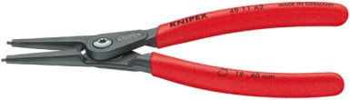 Alicate para circlips exteriores Ø 40-100 - Cabeça polida - ramos feridos de PVC - Long. 210 mm. A evolução da construção começa aqui. Angola-Materiais.shop.