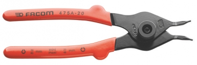 Alicate reversível para circlips de Ø 10 a 22 mm dentro e Ø 7 a 17 Exterior. Qualidade garantida em cada produto na Angola-Materiais.shop. Construa o futuro com os melhores materiais do mercado.