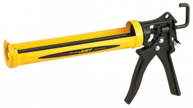Comboio de pistola Just - para cartucho 310ml - coul. AMARELO. Sua visão, nossos materiais. Juntos, construímos o futuro. Angola-Materiais.shop.