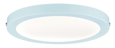 Lâmpada de teto redonda "átries" LED 230V incl. 1 x 14 W 1500 lm Dimmable - Dim. Ép. 20 mm Ø 220 mm - Défoli branco. Construa melhor, construa com Angola-Materiais.shop.