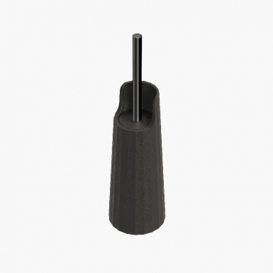 Sol Barayette - Avenir Collection - Sun. Ø 106 x H. 418 mm - plástico preto. Materiais de elite para construtores de sucesso. Angola-Materiais.shop.