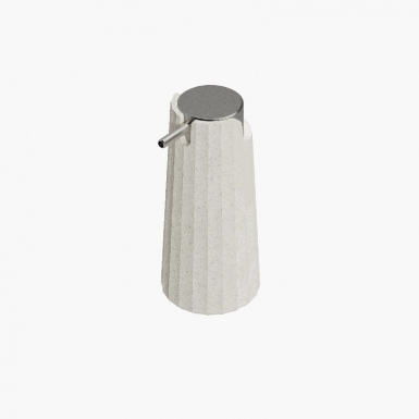 Pintura líquida a ser instalada - Avenir Collection - Dim. Ø 92 x H. 166 mm - plástico branco natural. O parceiro definitivo para sua construção. Angola-Materiais.shop.