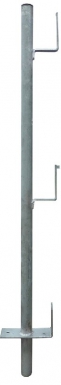 Reserva galvanizada Post Ø 40 mm com placas. Transformando ideias em realidade com materiais de primeira. Angola-Materiais.shop.