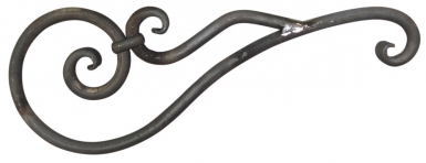 Tronco de ferro forjado de 780x280 mm de rodada de 25 mm. A revolução dos materiais de construção está aqui. Angola-Materiais.shop.