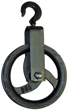 Ø180 Polos de ferro fundido Polia 22 mm Redonda de aço da garganta. Epóxi preto. Ferramentas profissionais para resultados excepcionais. Angola-Materiais.shop.