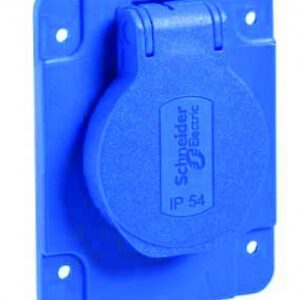 Soquete Pratika NF 65x85mm 2p+t 10-16 Um Connex IP54. Arr. AZUL. Cada projeto é único, e nós temos os materiais perfeitos. Angola-Materiais.shop.