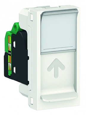 RJ45 CAT. 6 ftp direita 1 módulo branco. Tecnologia e qualidade reunidas em um só lugar. Angola-Materiais.shop.