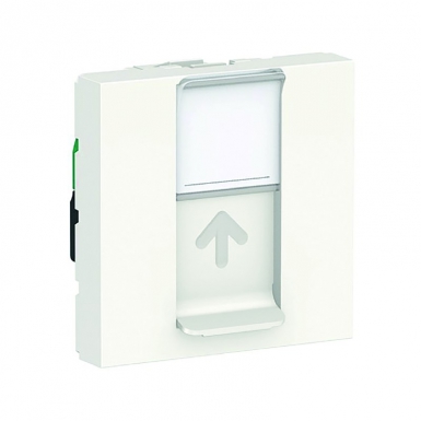 RJ45 CAT. 6 ftp à direita 2 módulos brancos. Soluções completas para construção civil na Angola-Materiais.shop. Produtos de alta qualidade, preços competitivos.