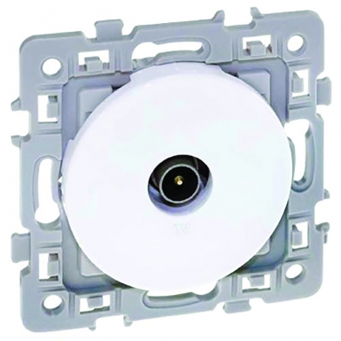 Soquetes de TV simples de 470 a 790 MHz TNT compatível - branco. Angola-Materiais.shop: Onde profissionais da construção encontram as melhores ferramentas e materiais.