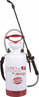 Pulverizador 7 L com pressão prévia Vito 7 - Produtos agressivos especiais - Lance + 1,20 m tubo. A revolução dos materiais de construção está aqui. Angola-Materiais.shop.