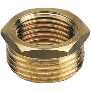 Redução para colar de latão masculina -feminina - D 12x17, d 5x10. Ferramentas profissionais para resultados excepcionais. Angola-Materiais.shop.