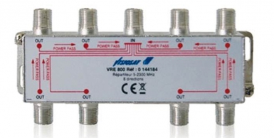 Distribuidores padrão "VRE 800" 8 saídas - Perdas de passagem 18 dB. Simplifique seus projetos de construção com Angola-Materiais.shop. Temos tudo o que você precisa, entregue na sua porta.