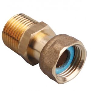 Brass de conexão direita para ser soldado para tubo de cobre F1/2 - m 1/2. Entrega rápida e confiável em todas as cidades de Angola. Angola-Materiais.shop, a sua solução completa para materiais de construção.