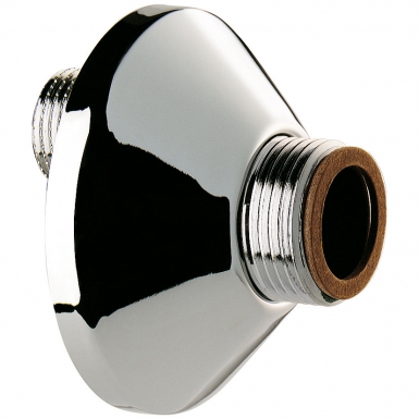 Ajuste de 1/2 "x 3/4" externo com uma roseta de bronze - acabamento cromado. Materiais de construção de primeira linha, disponíveis agora na Angola-Materiais.shop. Entrega em todo o país.