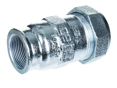 Feminino "feminino" ie "união de ajuste - para tubo de aço sem rosca - Ø 15x21. Construção inteligente começa aqui. Angola-Materiais.shop, sua fonte confiável de materiais profissionais.