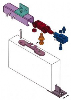 Trilho de alumínio 26x28 mm Sistema 0400/40 + Kit de acessórios de porta 40 kg. 300 cm. Angola-Materiais.shop é o seu parceiro de confiança para materiais de construção e industriais. Desfrute de uma experiência de compra perfeita.