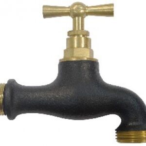 Brass / preto rega direita Tap - entrada de rosca 15x21 e nariz 20x27. Angola-Materiais.shop: Onde profissionais da construção encontram as melhores ferramentas e materiais.