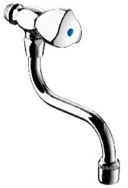 D275200 Torne de pia de parede com bico ajustável L 200 mm - Chrome. A revolução dos materiais de construção está aqui. Angola-Materiais.shop.