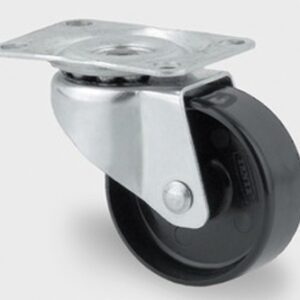 Roul. Pivô. Ø 25 mm Platina 35x30 mm Aço de zinco. COBRAR. 10/20 kg. Materiais de construção sob medida para cada projeto. Angola-Materiais.shop, sua solução personalizada.