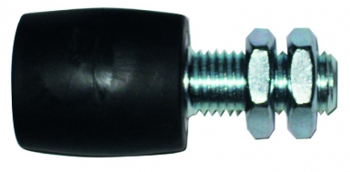 Rolo goma preta para parafusar Ø 45 mm de eixo de aço. Simplifique seus projetos de construção com Angola-Materiais.shop. Temos tudo o que você precisa, entregue na sua porta.